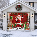 Santa's Crew | Christmas Garage Door Cover