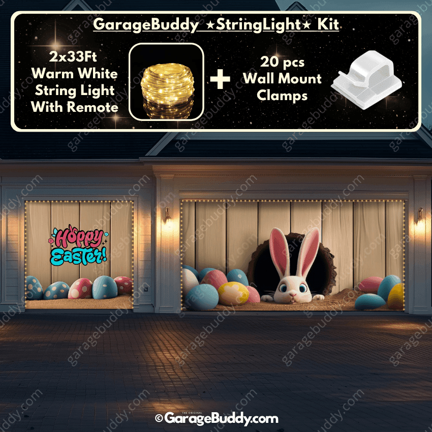 'Hoppy' Easter | Festive Garage Door Cover