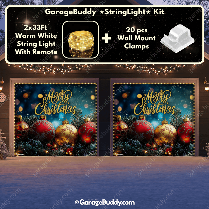 Merry Christmas | Christmas Garage Door Cover