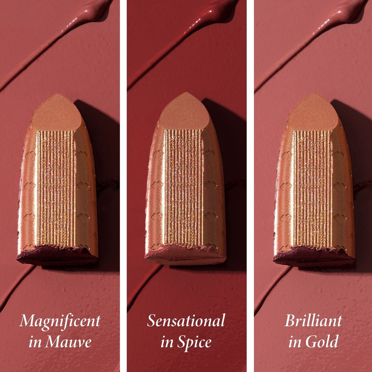 Gorgeous in Gold Limited Edition Lipstick Trio