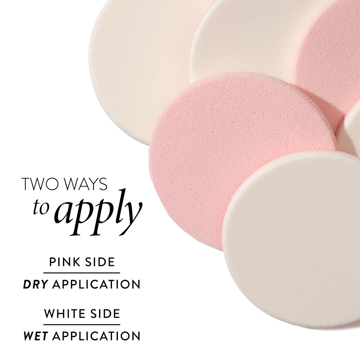 Double Take Baked Full Coverage Foundation Replacement Sponge Trio