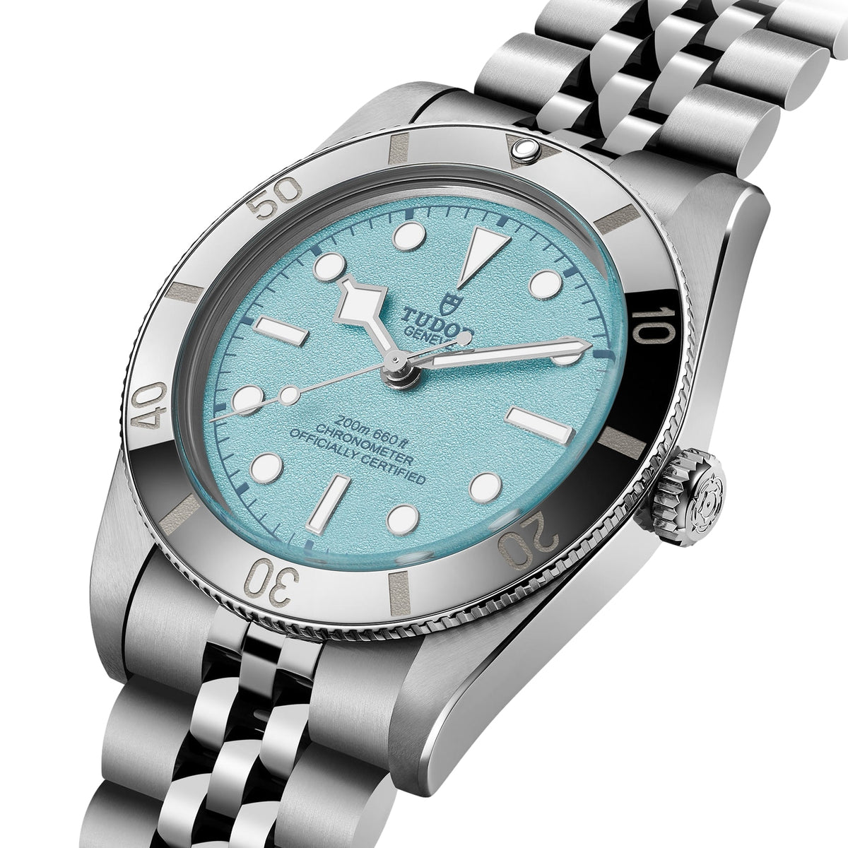 Black Bay 54 "Blue Lagoon" 37mm - Blue on Bracelet