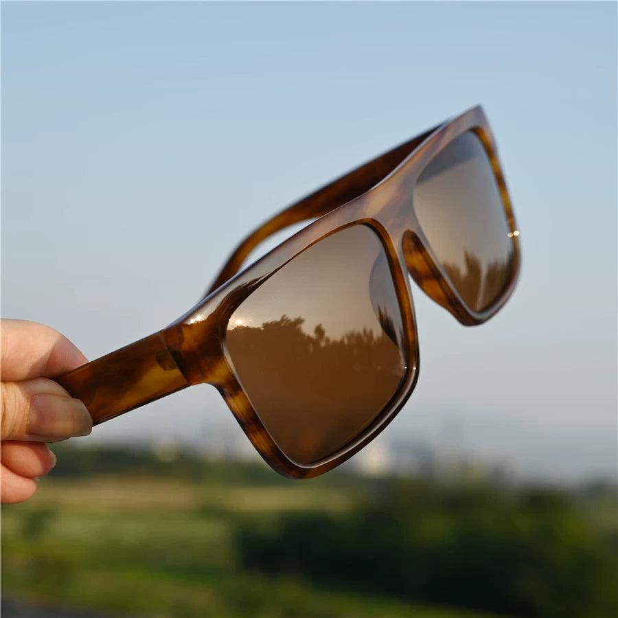 Super Large Frame Men's Polarized Sunglasses 165mm Sunglasses Men's Fashion Handsome Fat 200 Jin Can Wear and Drive
