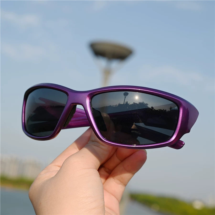 Big red women's running sunglasses polarized glasses windproof glasses outdoor sports small face sunscreen cycling sunglasses cycling