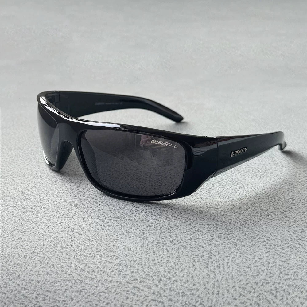 Professional men's polarized sunglasses windproof glasses outdoor cycling sunglasses women's sports color changing wide leg polarized glasses