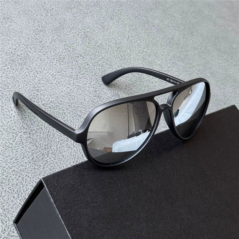 Men's polarized sunglasses, women's toad glasses, black tortoiseshell brown light gray sunglasses, sunscreen polarized glasses, small face