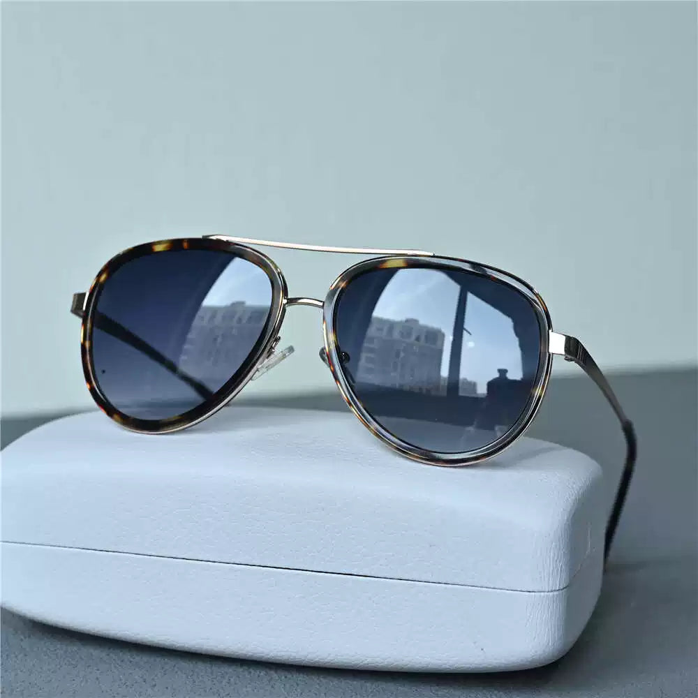 High end tortoiseshell sunglasses for men, nylon high-definition toad mirrors for women, universal foreign trade export quality sheet sunglasses for women