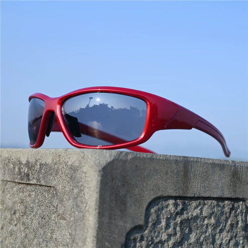 Big red women's running sunglasses polarized glasses windproof glasses outdoor sports small face sunscreen cycling sunglasses cycling