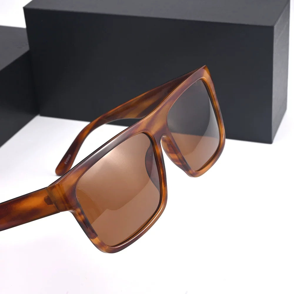 160mm oversized frame men's polarized sunglasses, fat size, fashionable black sunglasses, men's driving experience, enlarged size