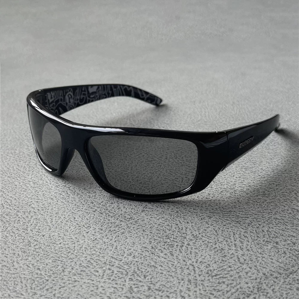 Brand Men's Running Polarized Color Changing Sunglasses Women's Wide Legs Strong Handsome Men's Outdoor Sports Fishing Driving