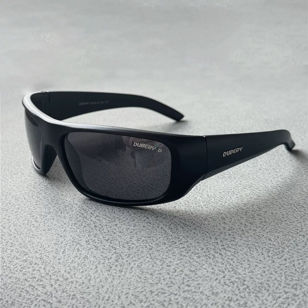 Professional men's polarized sunglasses windproof glasses outdoor cycling sunglasses women's sports color changing wide leg polarized glasses