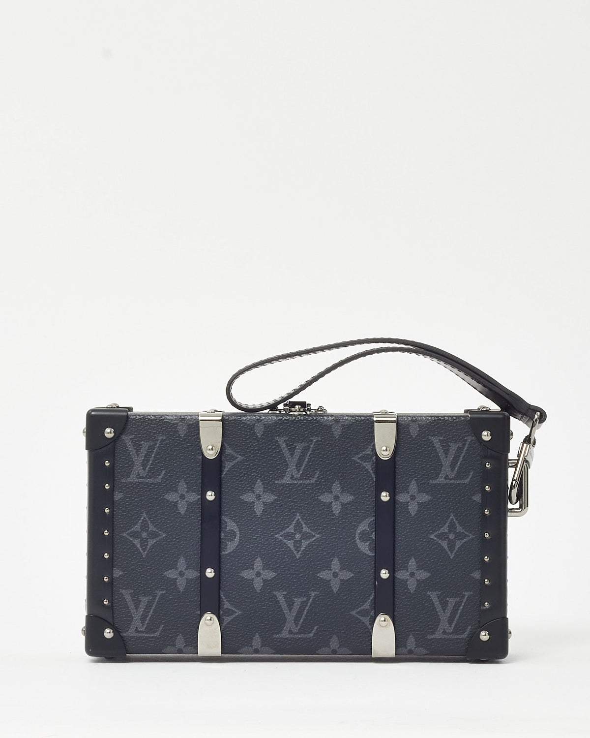 Louis Vuitton Black Monogram Eclipse Wallet Trunk Wristlet