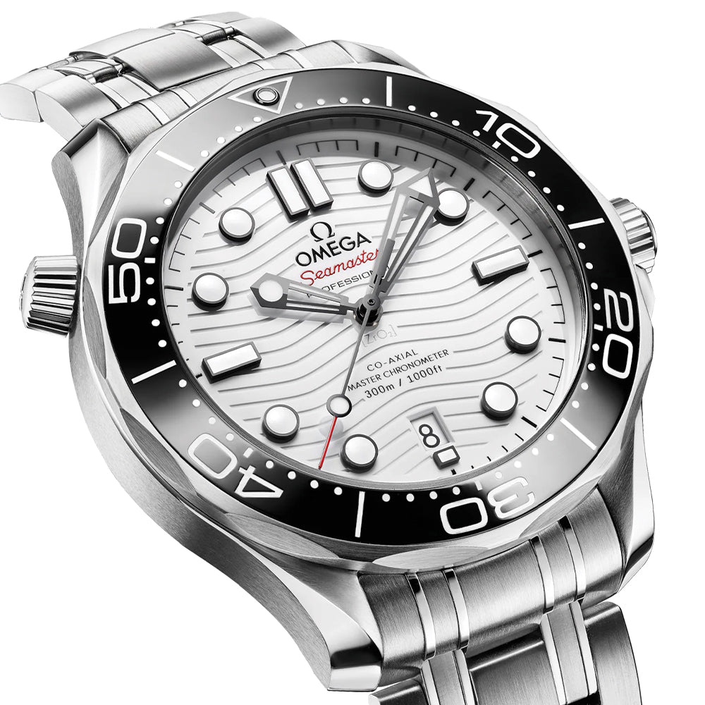 Seamaster Diver 300M 42mm - White on Bracelet