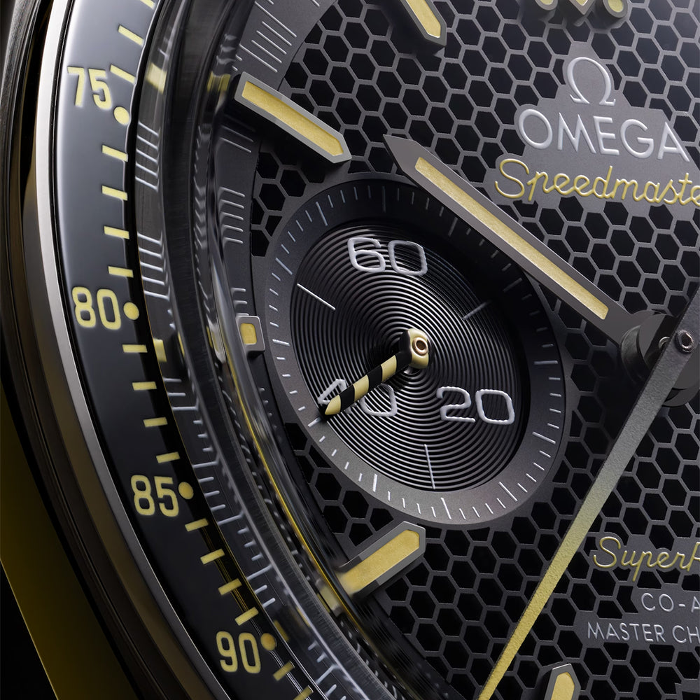 Speedmaster Super Racing 44.25mm - Black on Bracelet