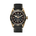Black Bay Bronze 43mm - Slate Grey on Leather Strap