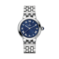 Clair de Rose 34mm - Blue on Bracelet