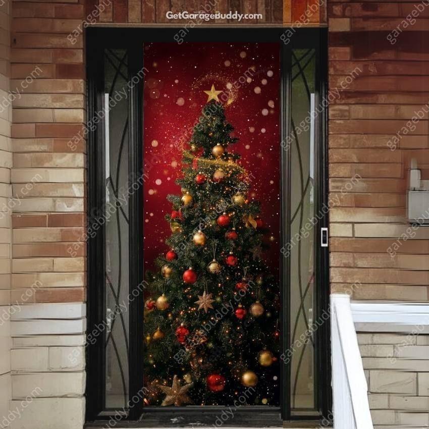 Christmas Tree | Christmas Front Door Cover