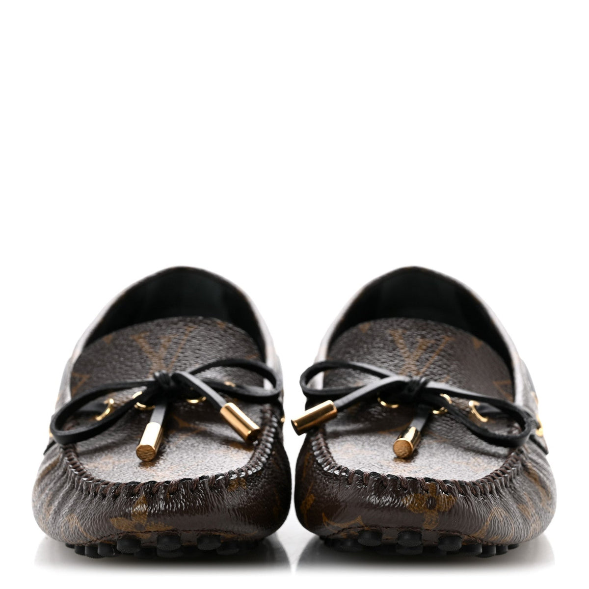 Patent Monogram Gloria Loafers 36.5