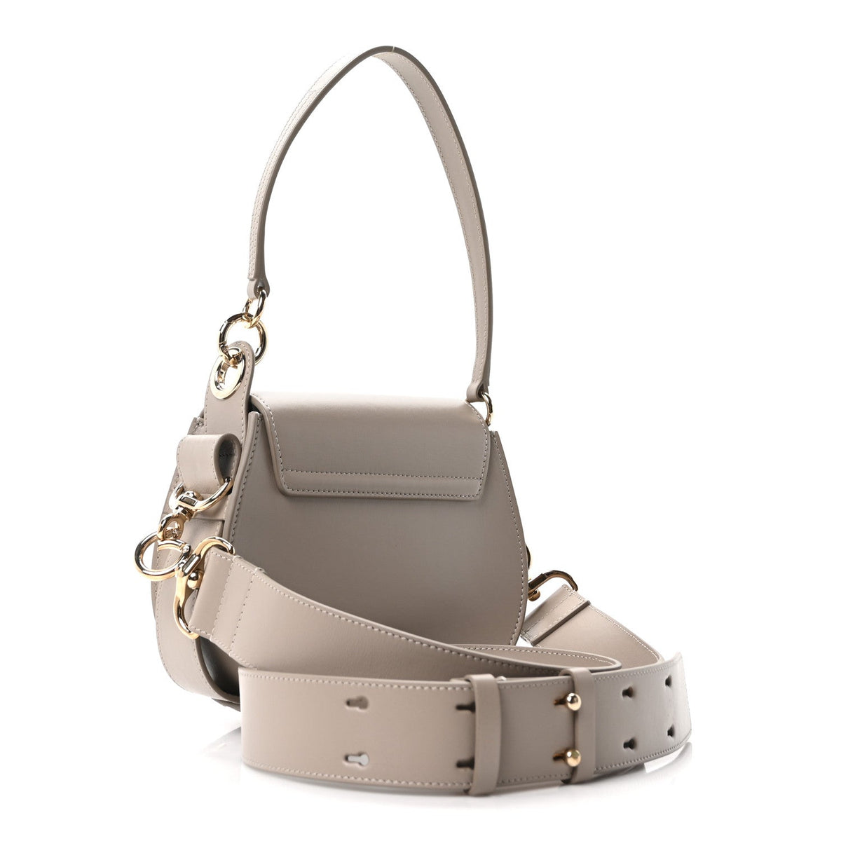 Calfskin Small Tess Bag Motty Grey