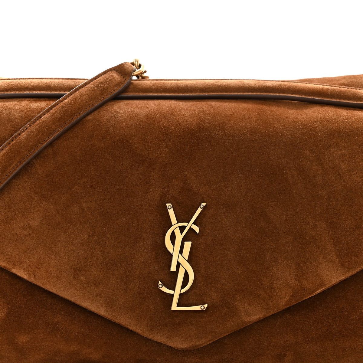Suede Large Calypso Caramel Cognac