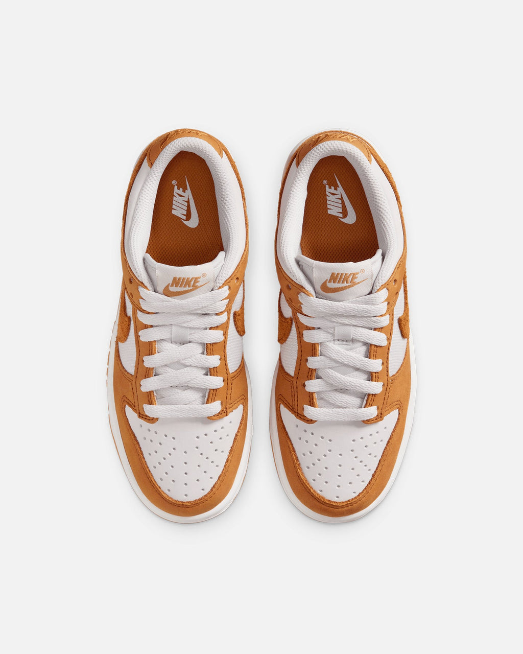 Nike Kids' Dunk Low SE (GS) Desert Ochre/White