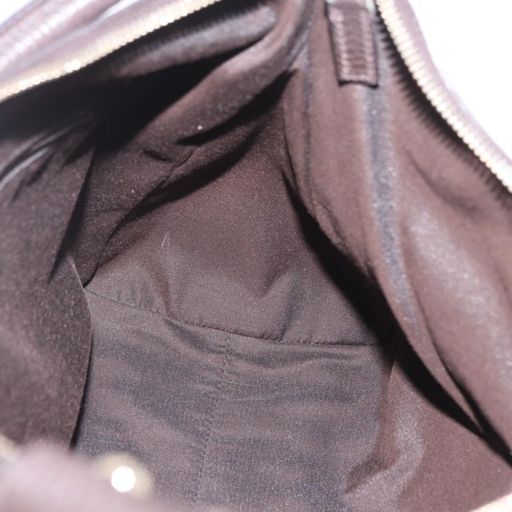 GUCCI GG Crystal Abbey Shoulder Bag Coated Canvas Outlet 327786 Auth am12808V