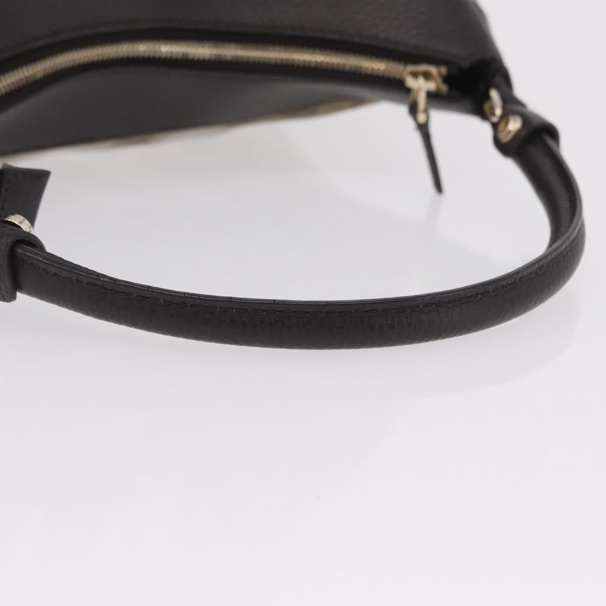 GUCCI GG Crystal Abbey Shoulder Bag Coated Canvas Outlet 327786 Auth am12808V