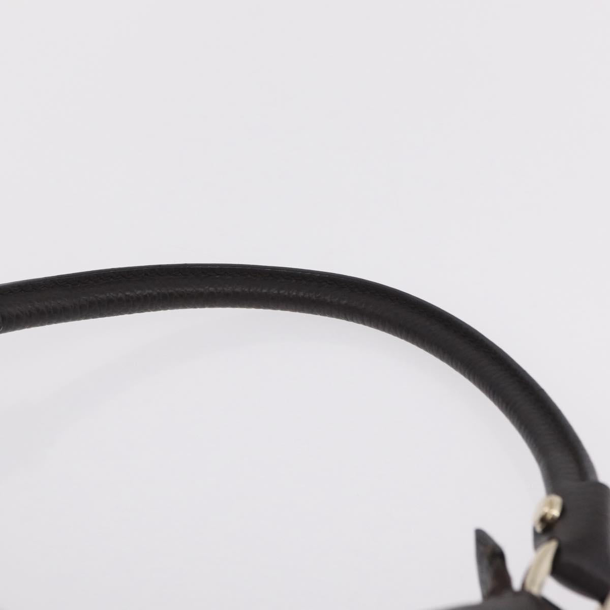 GUCCI GG Crystal Abbey Shoulder Bag Coated Canvas Outlet 327786 Auth am12808V