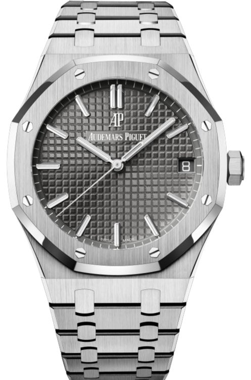 Audemars Piguet Royal Oak Selfwinding - Stainless Steel - Slate Grey Dial - Ref# 15500ST.OO.1220ST.02