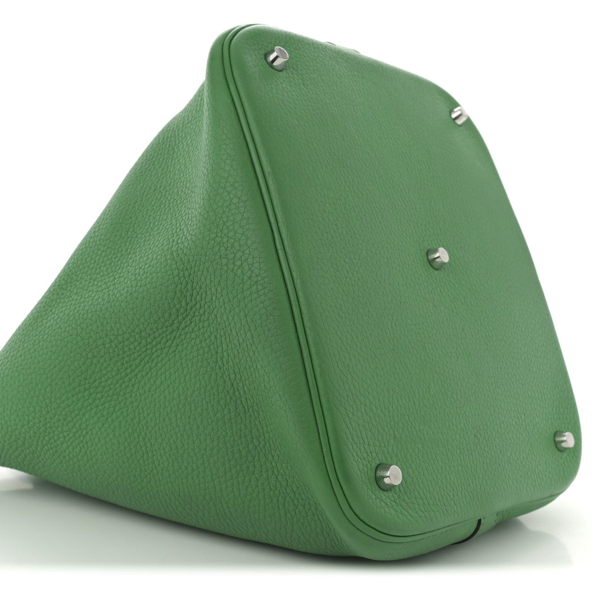 Taurillon Clemence Picotin Lock 26 GM Bamboo