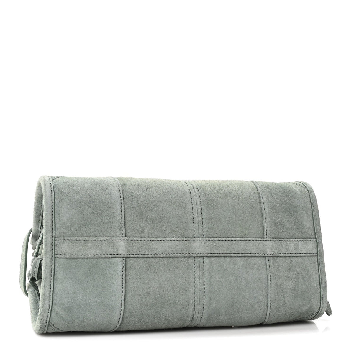 Scamosciato Triangle Small Bonnie Shoulder Bag Salvia