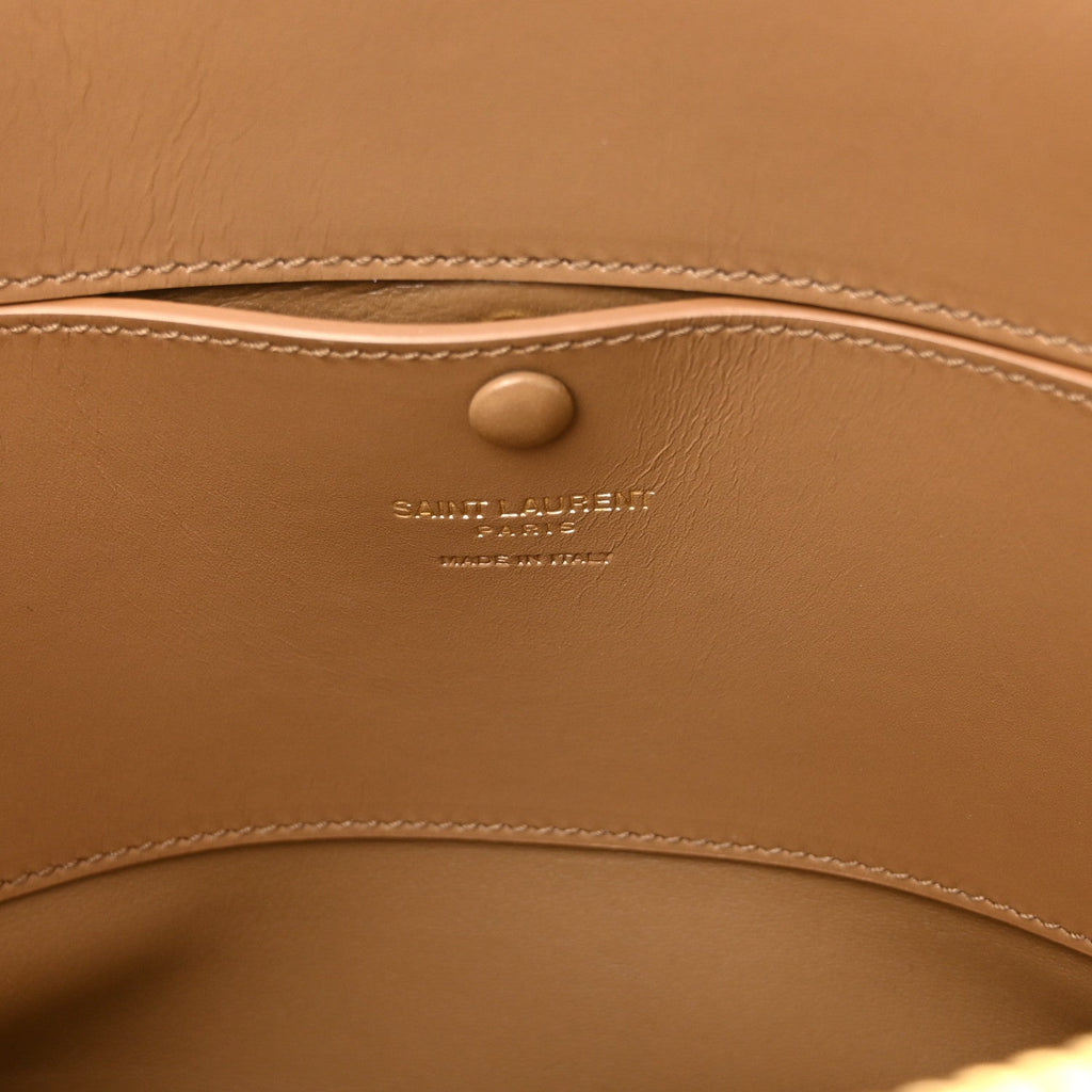 Calfskin Sac De Jour Duffle Top Handle Dark Cork