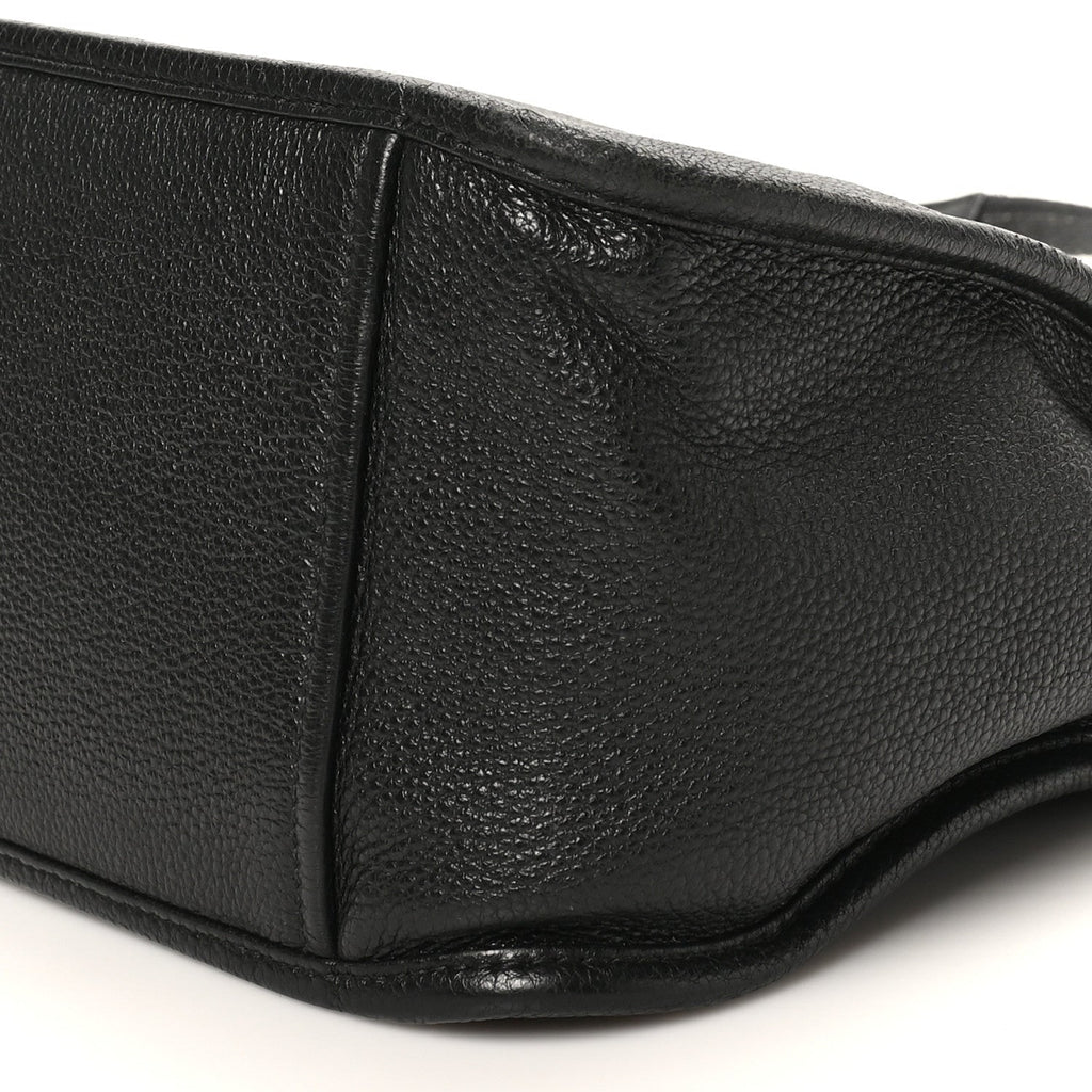 Vitello Daino Soft Hobo Messenger Bag Black