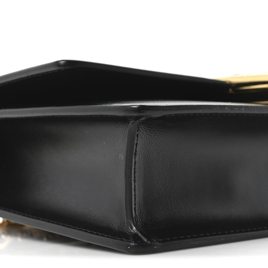 Calfskin Small 4G Chain Shoulder Bag Black