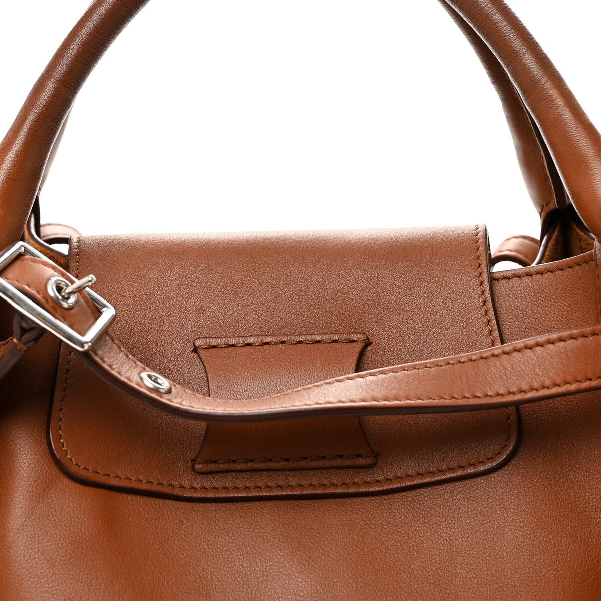 Smooth Calfskin Small Big Bag Tan
