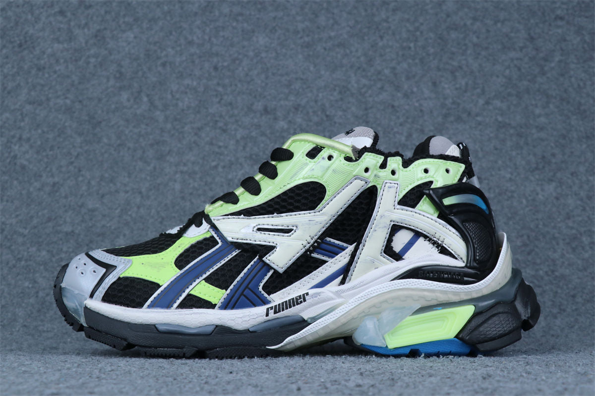 Balenciaga Wmns Runner Sneaker 'Grey Blue Green'