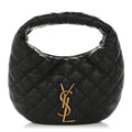 Lambskin Quilted Icarino Bag Urban Grey