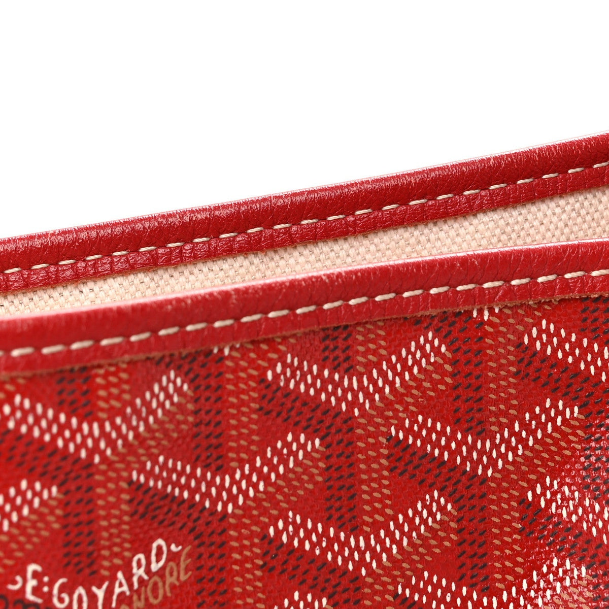 Goyardine Saint Louis PM Red