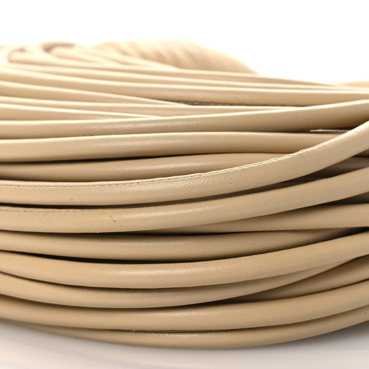 Nappa Mini Tubular Double Knot Porridge