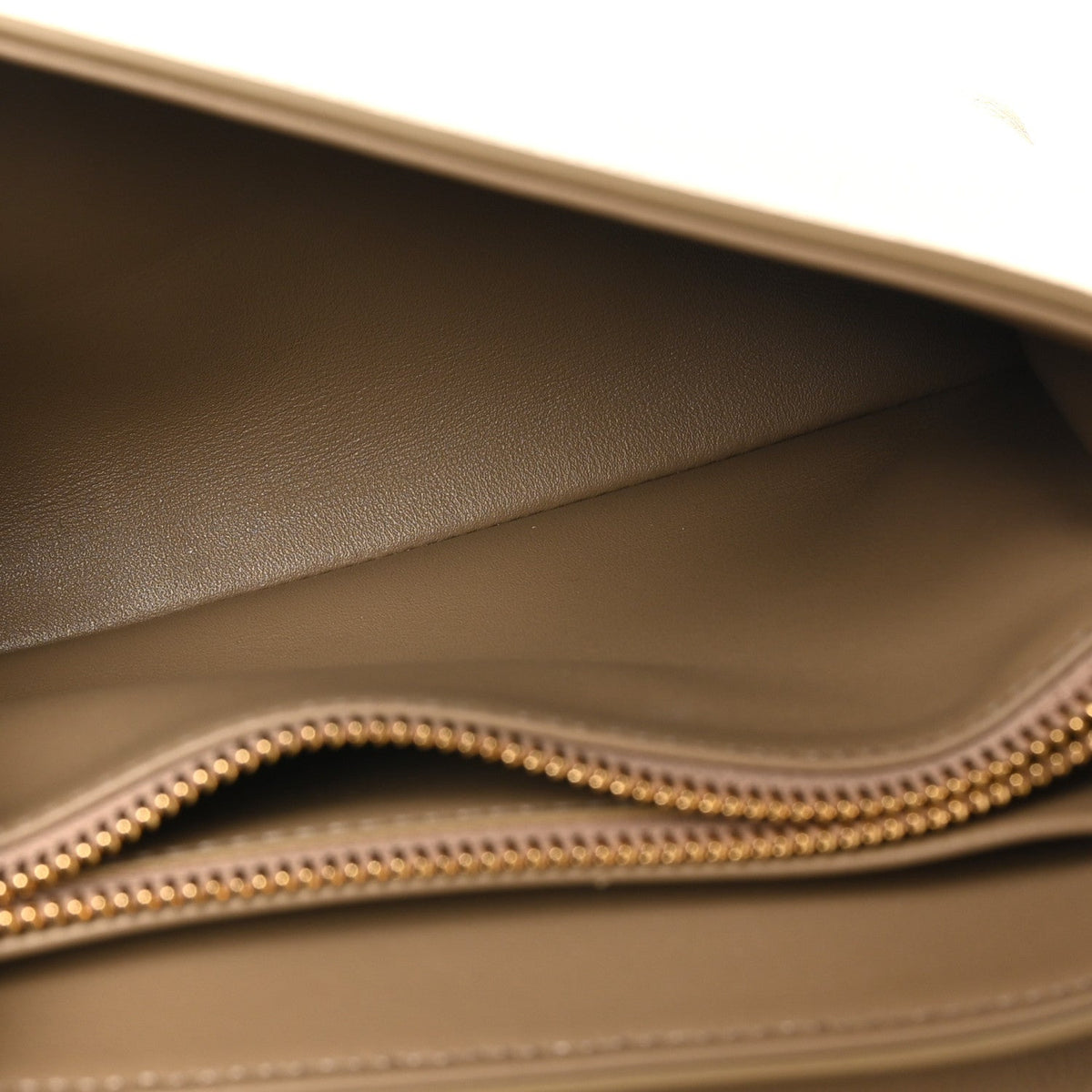 Supple Calfskin Medium Victoire Bag Brown Sepia