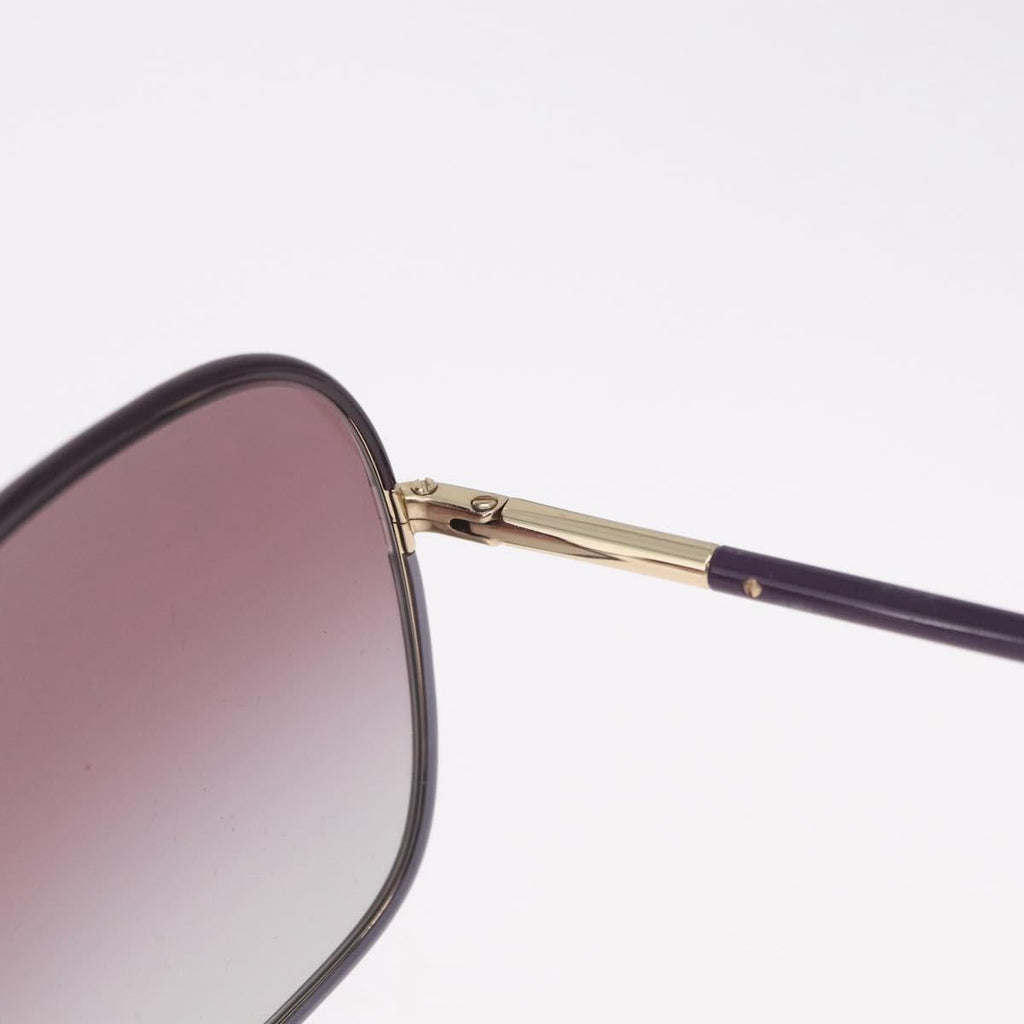 PRADA Sunglasses Plastic Purple Gold Auth BA16731V