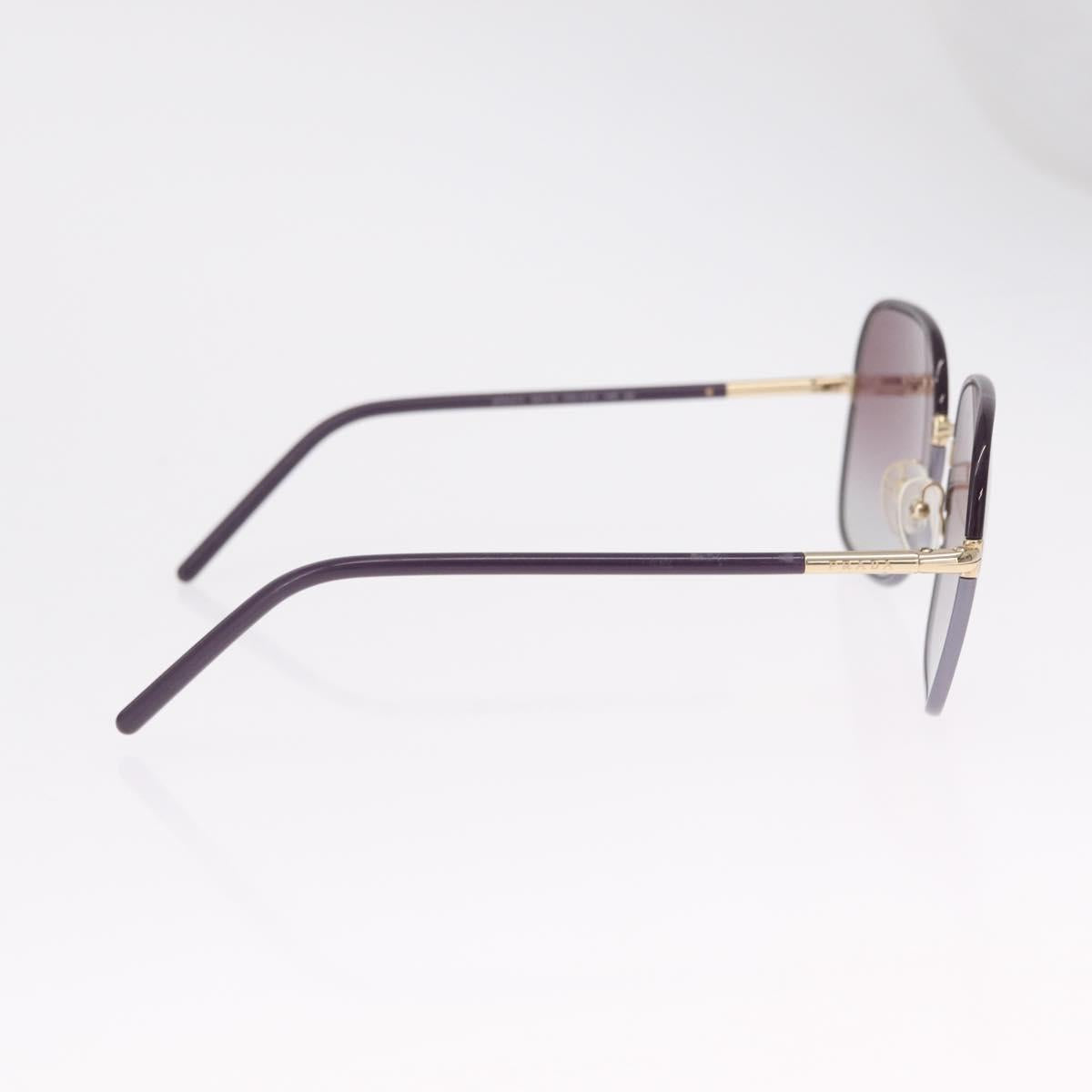 PRADA Sunglasses Plastic Purple Gold Auth BA16731V