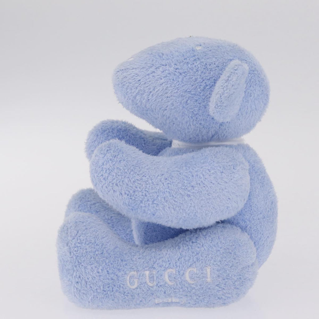 GUCCI Teddy Bear Pile 2 Set Light Blue Auth BA16761