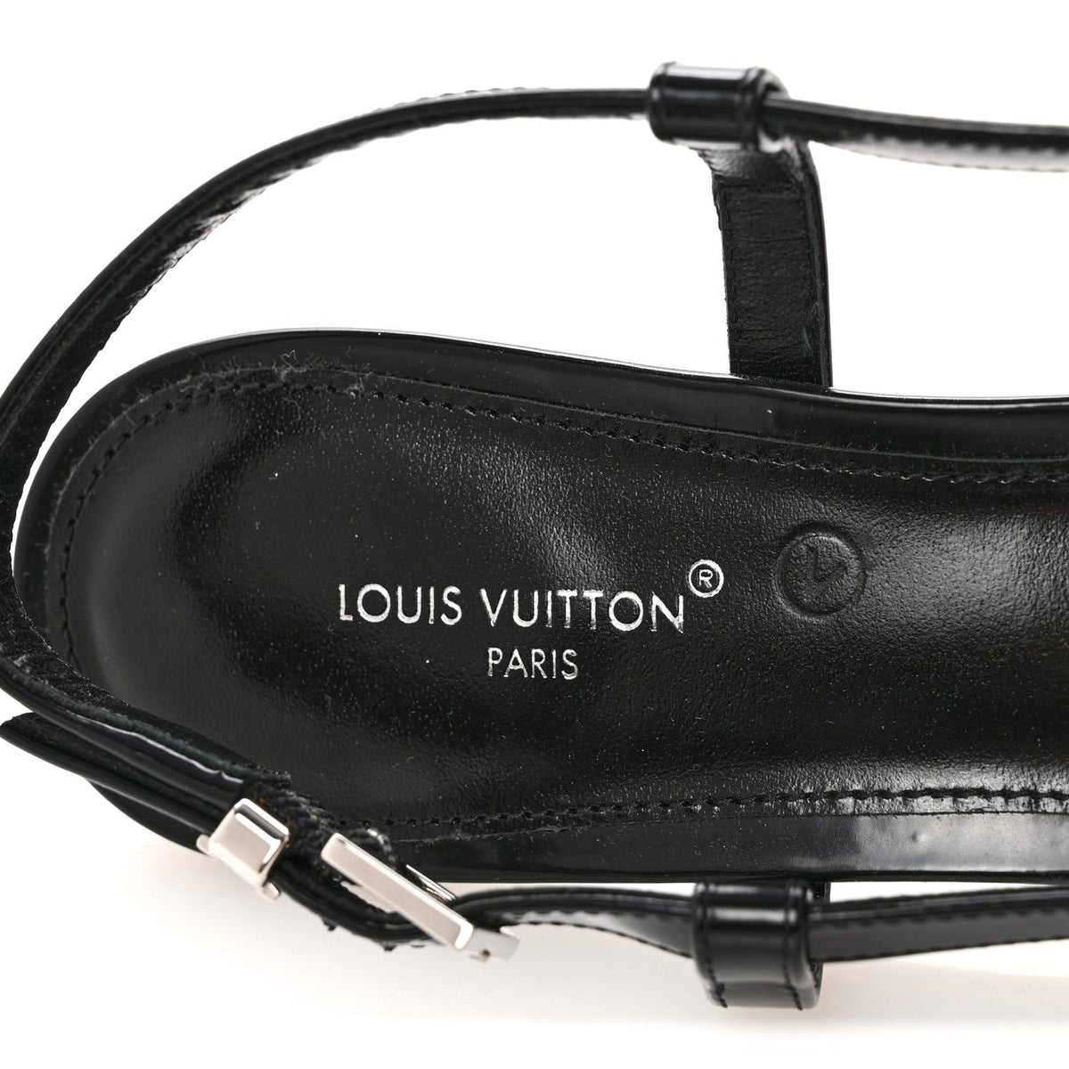 Calfskin Allure D'Orsay Slingback Pump 37.5 Black
