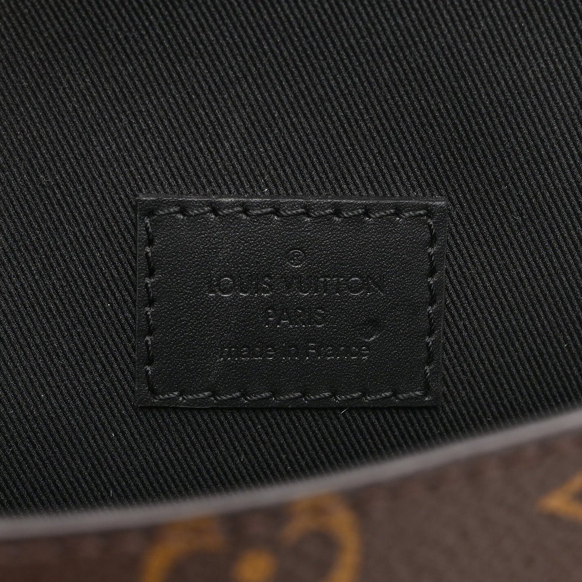 Monogram Macassar Archy Messenger PM