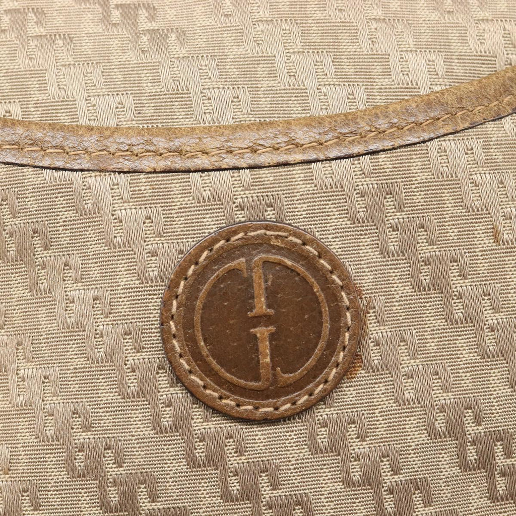 GUCCI Shoulder Bag Canvas Beige Gold 007 58 0179 Auth bs37586