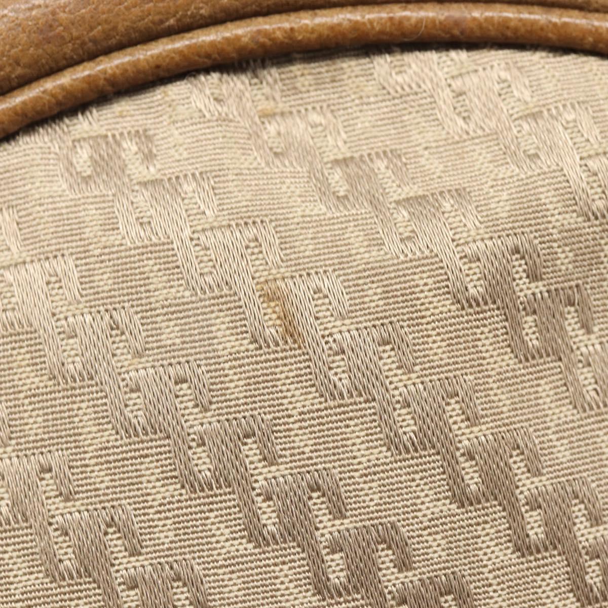 GUCCI Shoulder Bag Canvas Beige Gold 007 58 0179 Auth bs37586