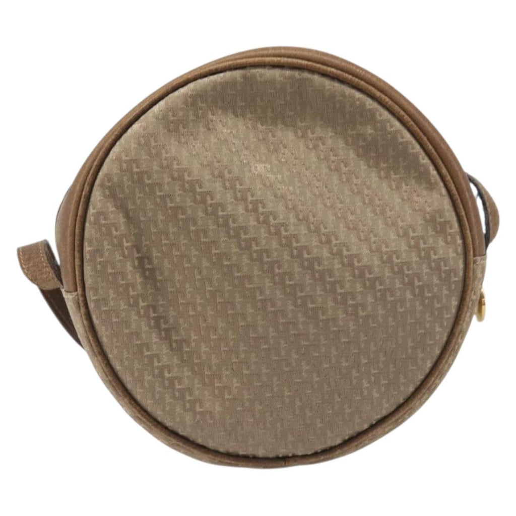 GUCCI Shoulder Bag Canvas Beige Gold 007 58 0179 Auth bs37586