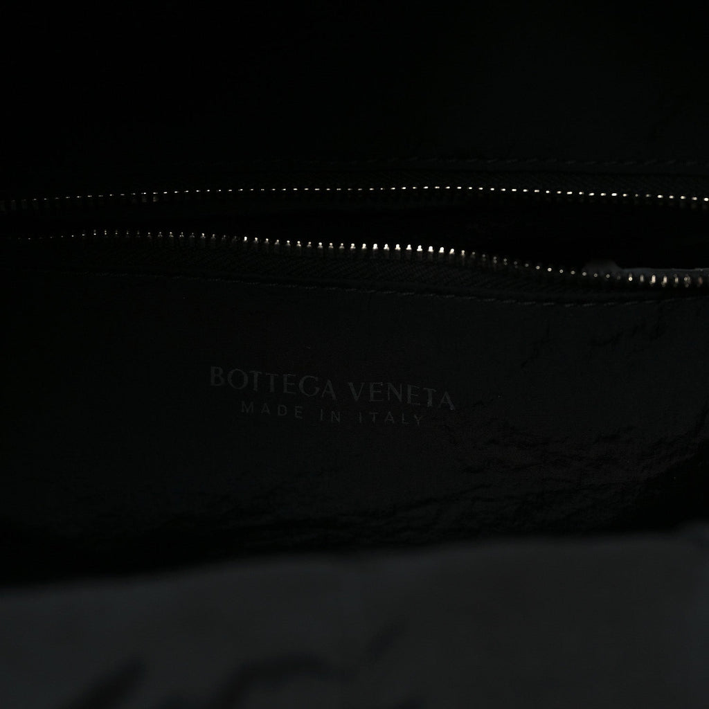 Nappa Intrecciato Postino Messenger Black