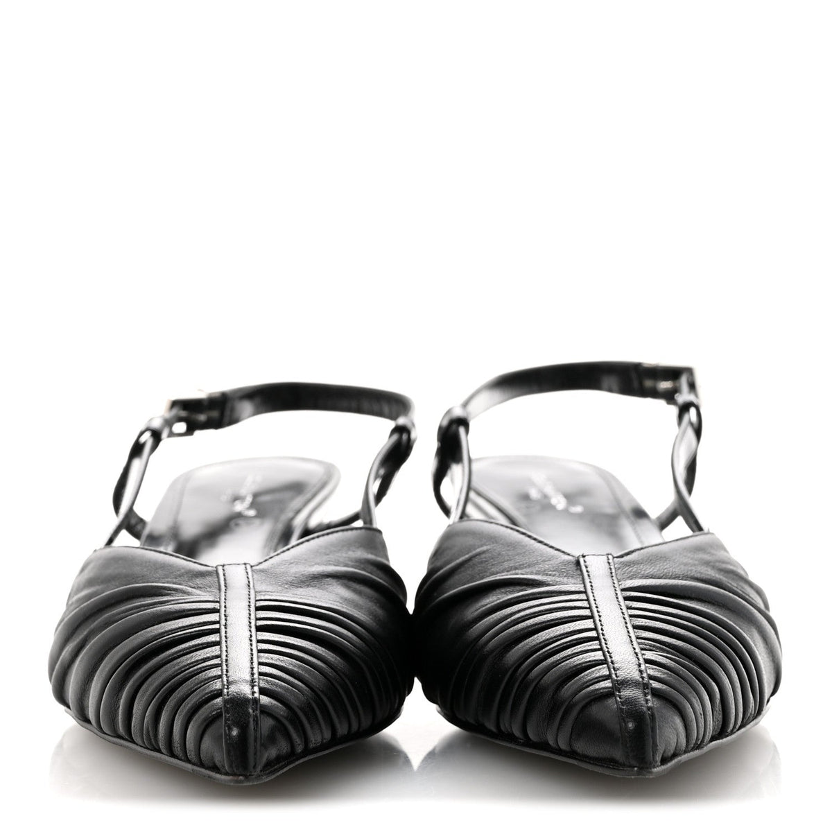 Calfskin Allure D'Orsay Slingback Pump 37.5 Black